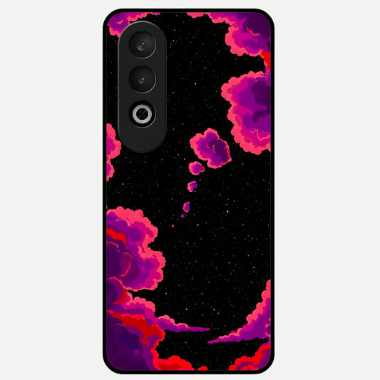  Galaxy Dream Frame Glass Case For Oneplus Nord CE4 back cover – full design glossy printed glass finish