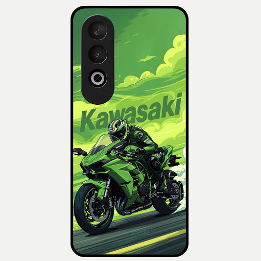  Greenery Sky Glass Case For Oneplus Nord CE4 back cover – full design glossy printed glass finish