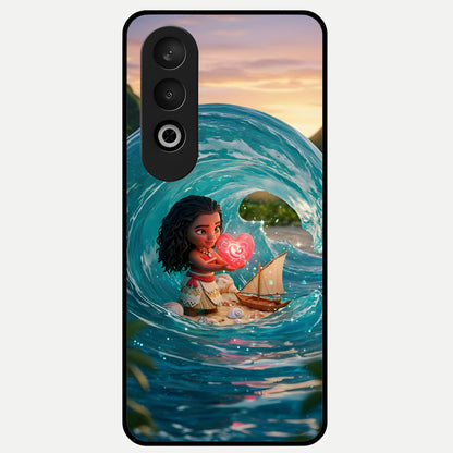  Heart of Ocean Glass Case For Oneplus Nord CE4 back cover – full design glossy printed glass finish