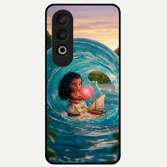  Heart of Ocean Glass Case For Oneplus Nord CE4 back cover – full design glossy printed glass finish