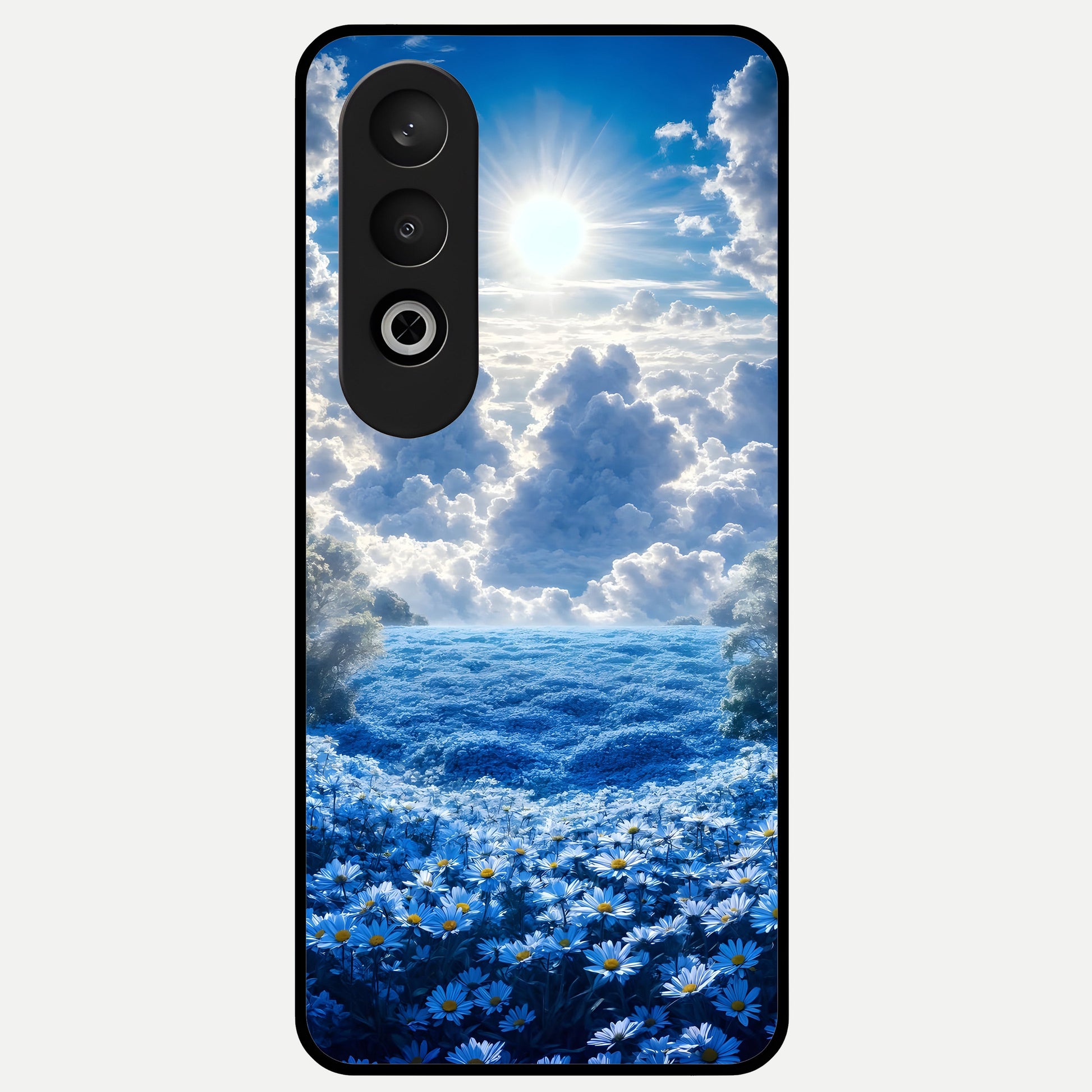  Heavenly Daisy Horizon Glass Case For Oneplus Nord CE4 back cover – full design glossy printed glass finish