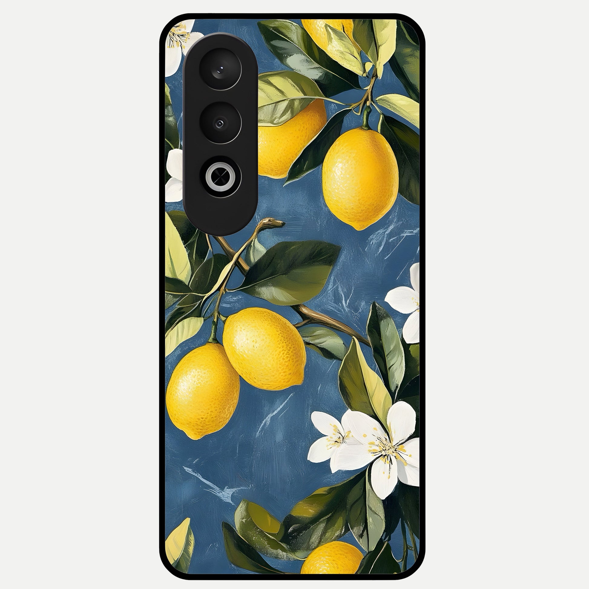  Lemon Dream Garden Glass Case For Oneplus Nord CE4 back cover – full design glossy printed glass finish