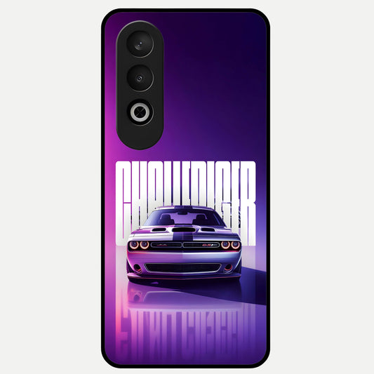 Midnight Muscle Ride Glass Case For Oneplus Nord CE4 back cover – full design glossy printed glass finish