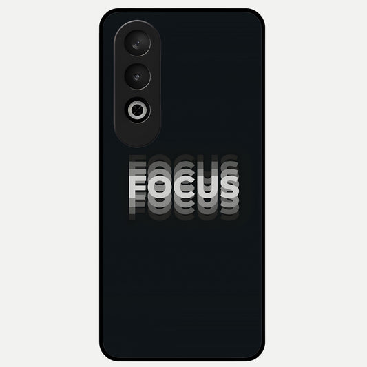  Mono Focus Vision Glass Case For Oneplus Nord CE4 back cover – full design glossy printed glass finish