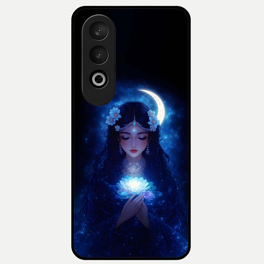  Mystic Moon Queen Glass Case For Oneplus Nord CE4 back cover – full design glossy printed glass finish