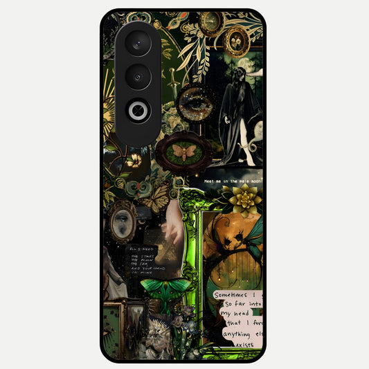  Mystic Woods Secret Glass Case For Oneplus Nord CE4 back cover – full design glossy printed glass finish