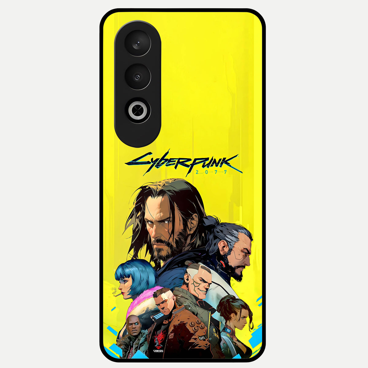  Neon Rebel Genesis Glass Case For Oneplus Nord CE4 back cover – full design glossy printed glass finish