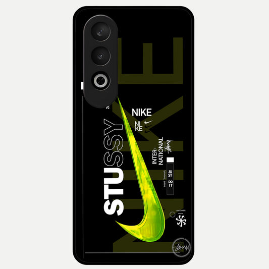  Neon Street Edition Glass Case For Oneplus Nord CE4 back cover – full design glossy printed glass finish