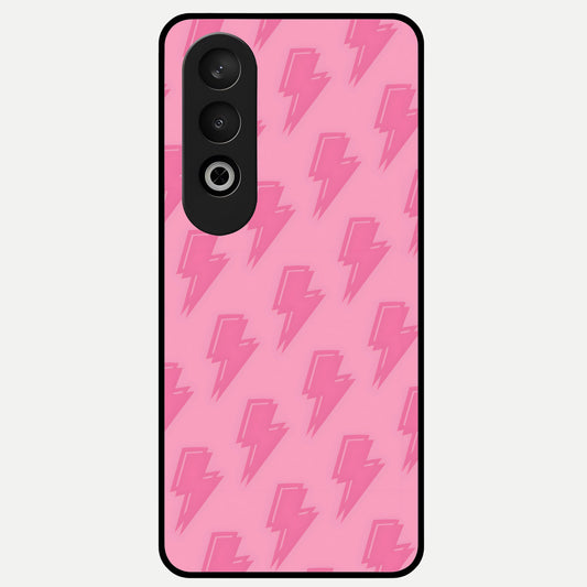  Pink Moo Magic Glass Case For Oneplus Nord CE4 back cover – full design glossy printed glass finish