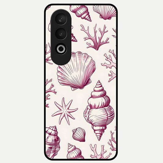  Pink Power Sparks Glass Case For Oneplus Nord CE4 back cover – full design glossy printed glass finish