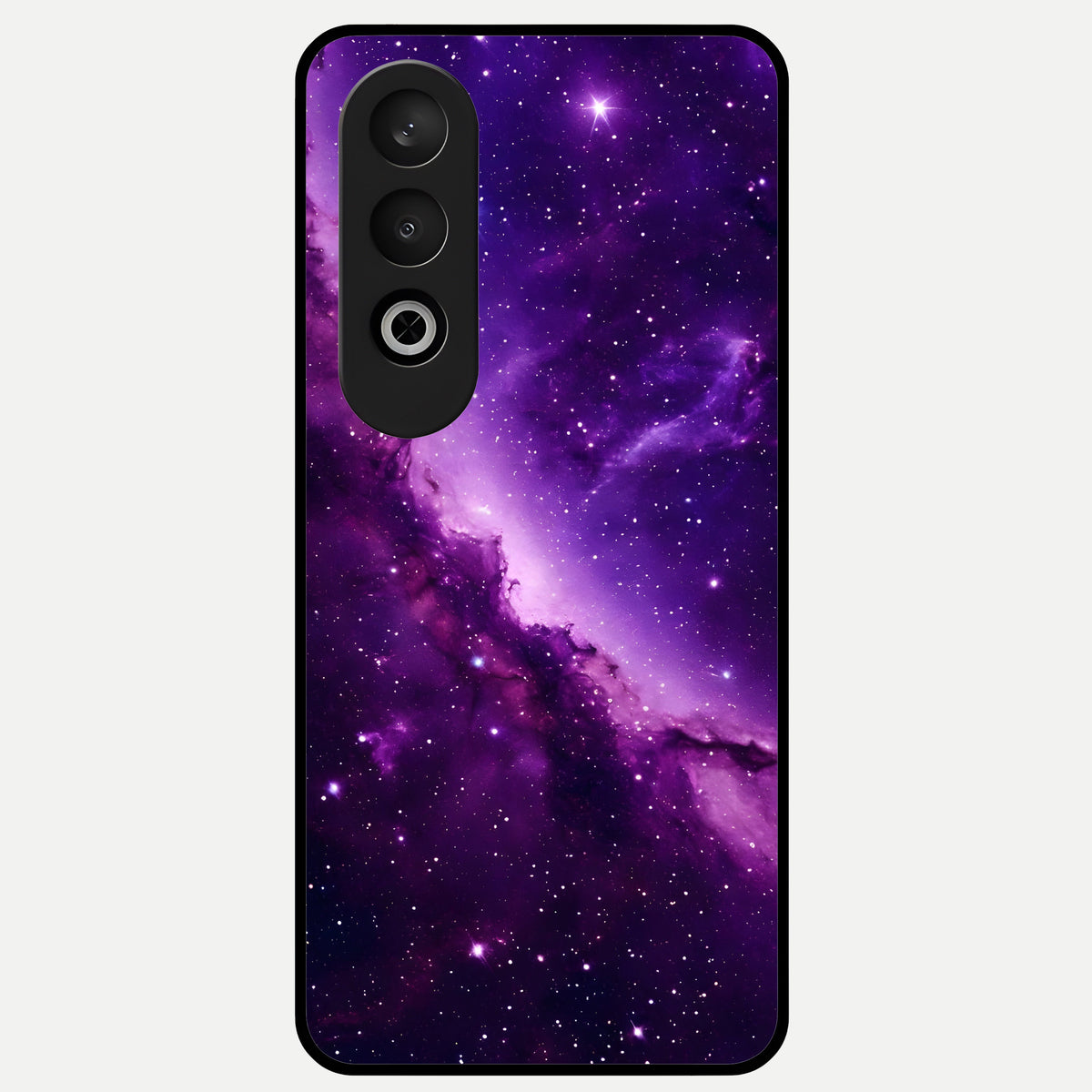 Purple Shade Sky Glass Case For Oneplus Nord CE4 back cover – full design glossy printed glass finish
