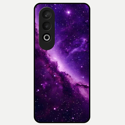  Purple Shade Sky Glass Case For Oneplus Nord CE4 back cover – full design glossy printed glass finish