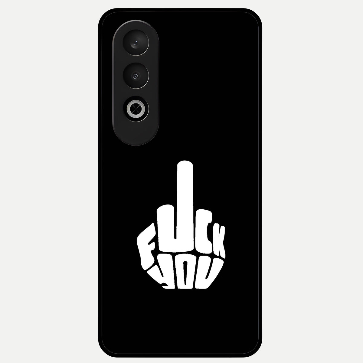  Rebel Mode On Glass Case For Oneplus Nord CE4 back cover – full design glossy printed glass finish