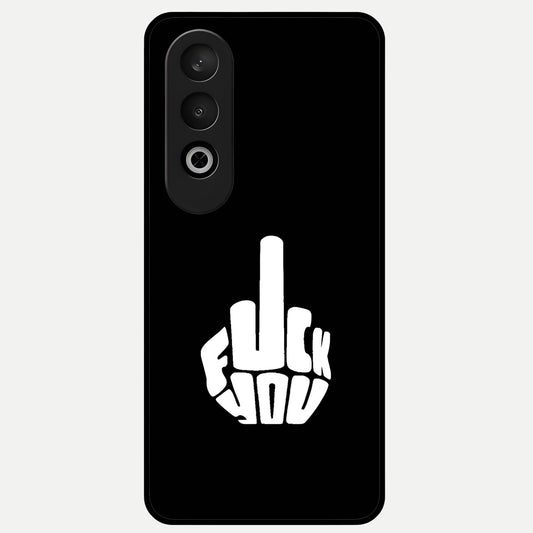  Rebel Mode On Glass Case For Oneplus Nord CE4 back cover – full design glossy printed glass finish