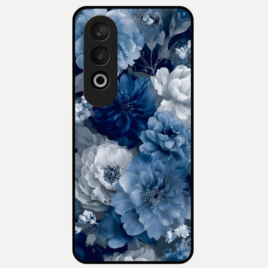  Royal Bloom Garden Glass Case For Oneplus Nord CE4 back cover – full design glossy printed glass finish