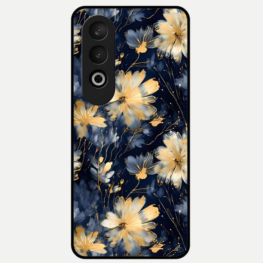  Royal Petal Dream Glass Case For Oneplus Nord CE4 back cover – full design glossy printed glass finish