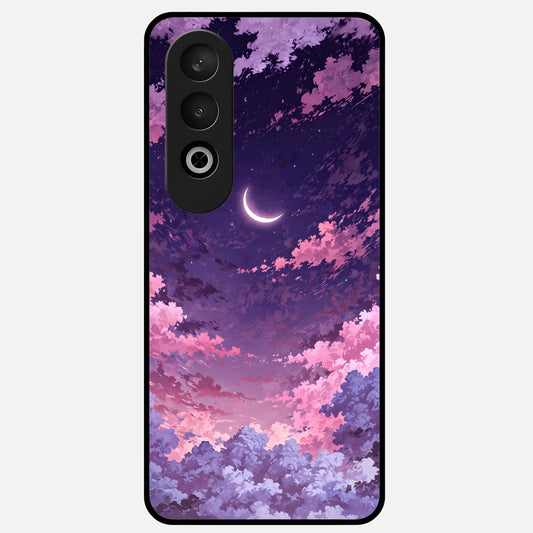  Sky Drift Clouds Glass Case For Oneplus Nord CE4 back cover – full design glossy printed glass finish