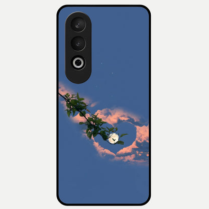  Sky Under Tree Glass Case For Oneplus Nord CE4 back cover – full design glossy printed glass finish