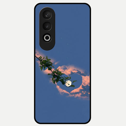  Sky Under Tree Glass Case For Oneplus Nord CE4 back cover – full design glossy printed glass finish