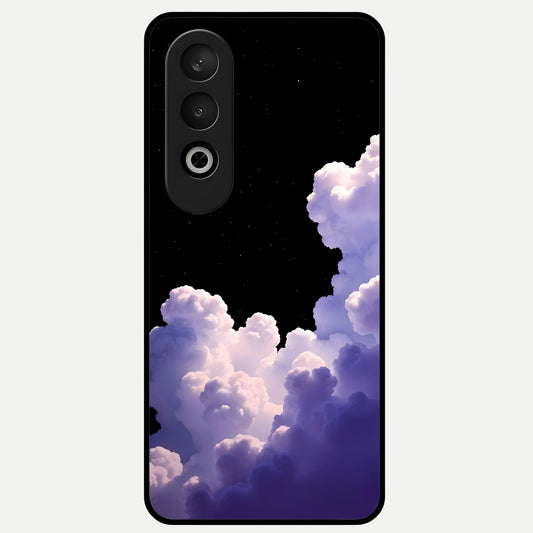  Starlit Night Whispers Glass Case For Oneplus Nord CE4 back cover – full design glossy printed glass finish