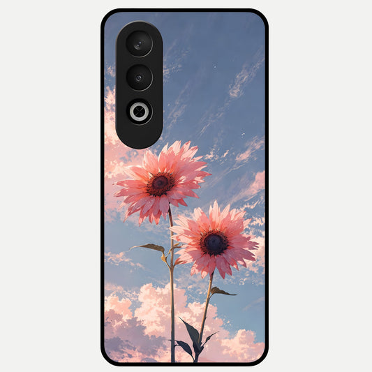  Sun Moon Balance Glass Case For Oneplus Nord CE4 back cover – full design glossy printed glass finish