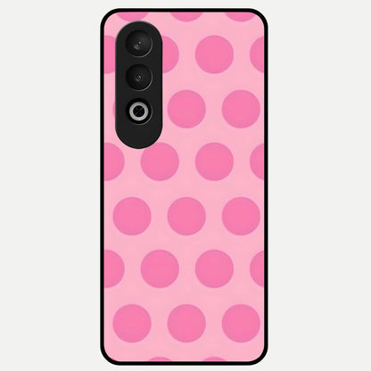 Sweet Dot Dreams Glass Case For Oneplus Nord CE4 back cover – full design glossy printed glass finish