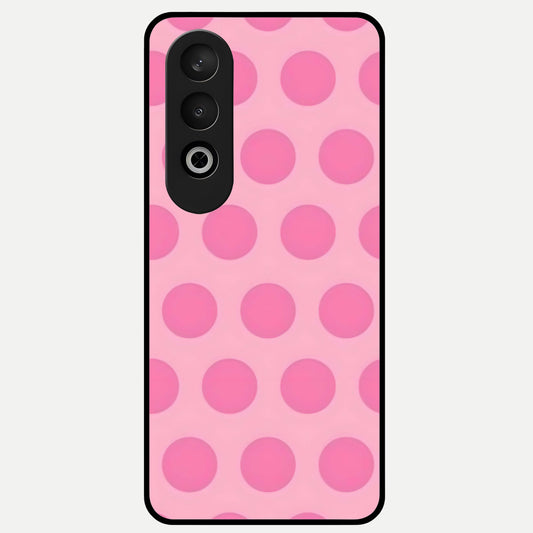  Sweet Dot Dreams Glass Case For Oneplus Nord CE4 back cover – full design glossy printed glass finish