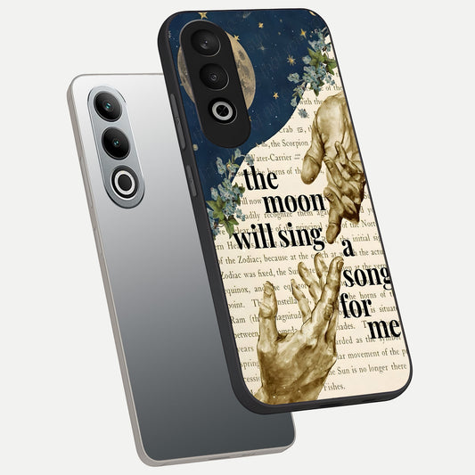  Aesthetic Divine phone case For Oneplus Nord CE4 showing premium glass back cover with detailed artwork