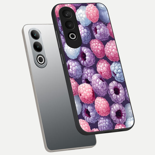  Berry Candy Pop phone case For Oneplus Nord CE4 showing premium glass back cover with detailed artwork