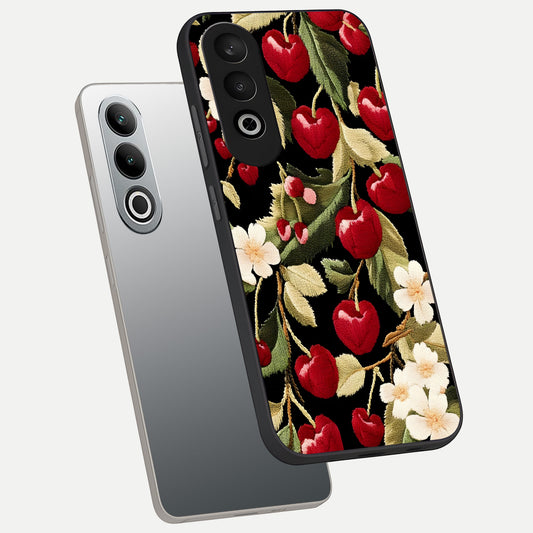  Blooming Spendor Bird phone case For Oneplus Nord CE4 showing premium glass back cover with detailed artwork