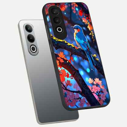  Blooming Water Drift phone case For Oneplus Nord CE4 showing premium glass back cover with detailed artwork