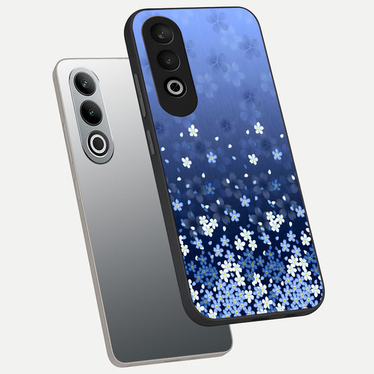  Blue Starry phone case For Oneplus Nord CE4 showing premium glass back cover with detailed artwork