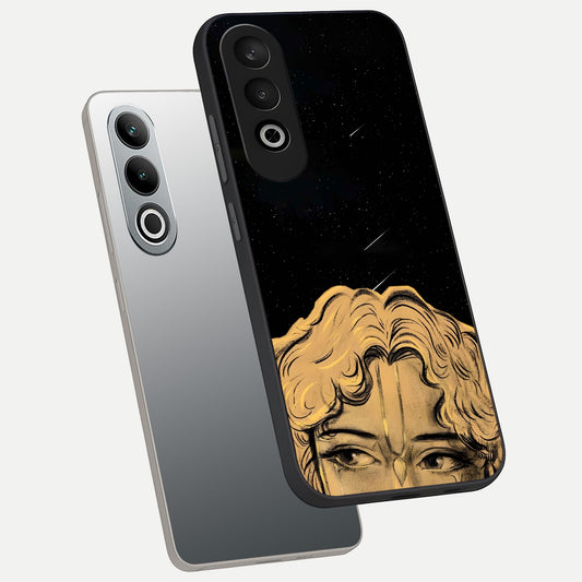  Celestial Gods Plan phone case For Oneplus Nord CE4 showing premium glass back cover with detailed artwork