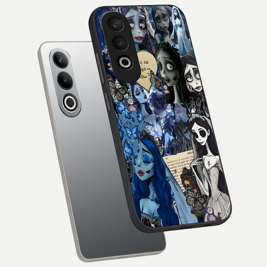  Corpse Bride Posters phone case For Oneplus Nord CE4 showing premium glass back cover with detailed artwork