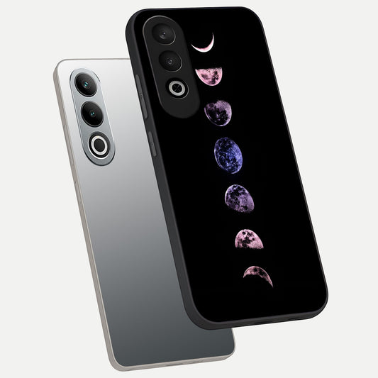  Crimson All Planets phone case For Oneplus Nord CE4 showing premium glass back cover with detailed artwork