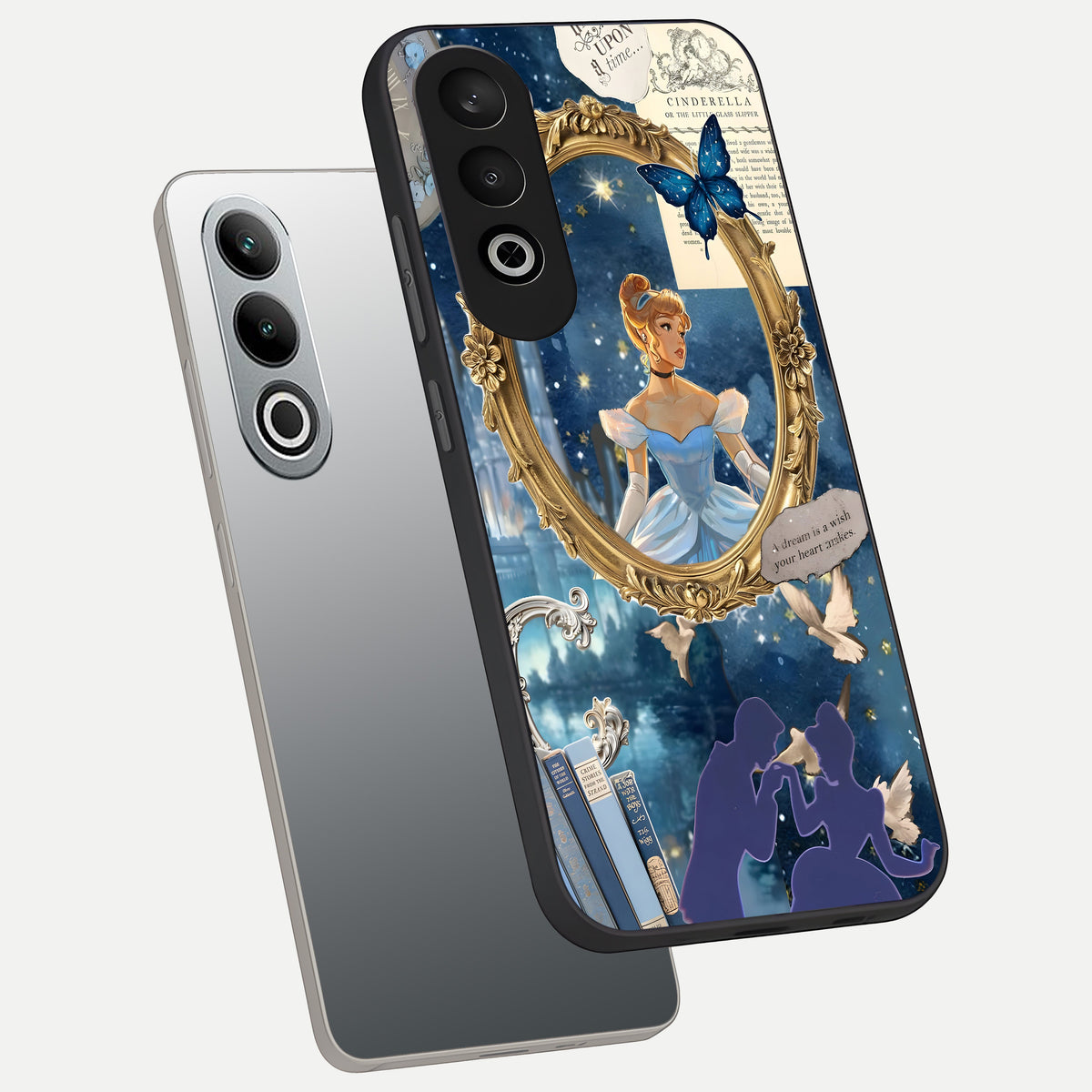 Midnight Queen phone case For Oneplus Nord CE4 showing premium glass back cover with detailed artwork
