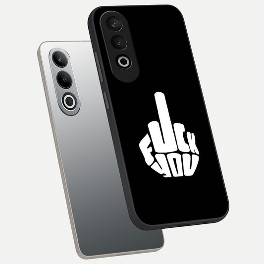  Rebel Mode On phone case For Oneplus Nord CE4 showing premium glass back cover with detailed artwork
