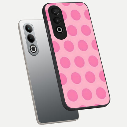  Sweet Dot Dreams phone case For Oneplus Nord CE4 showing premium glass back cover with detailed artwork