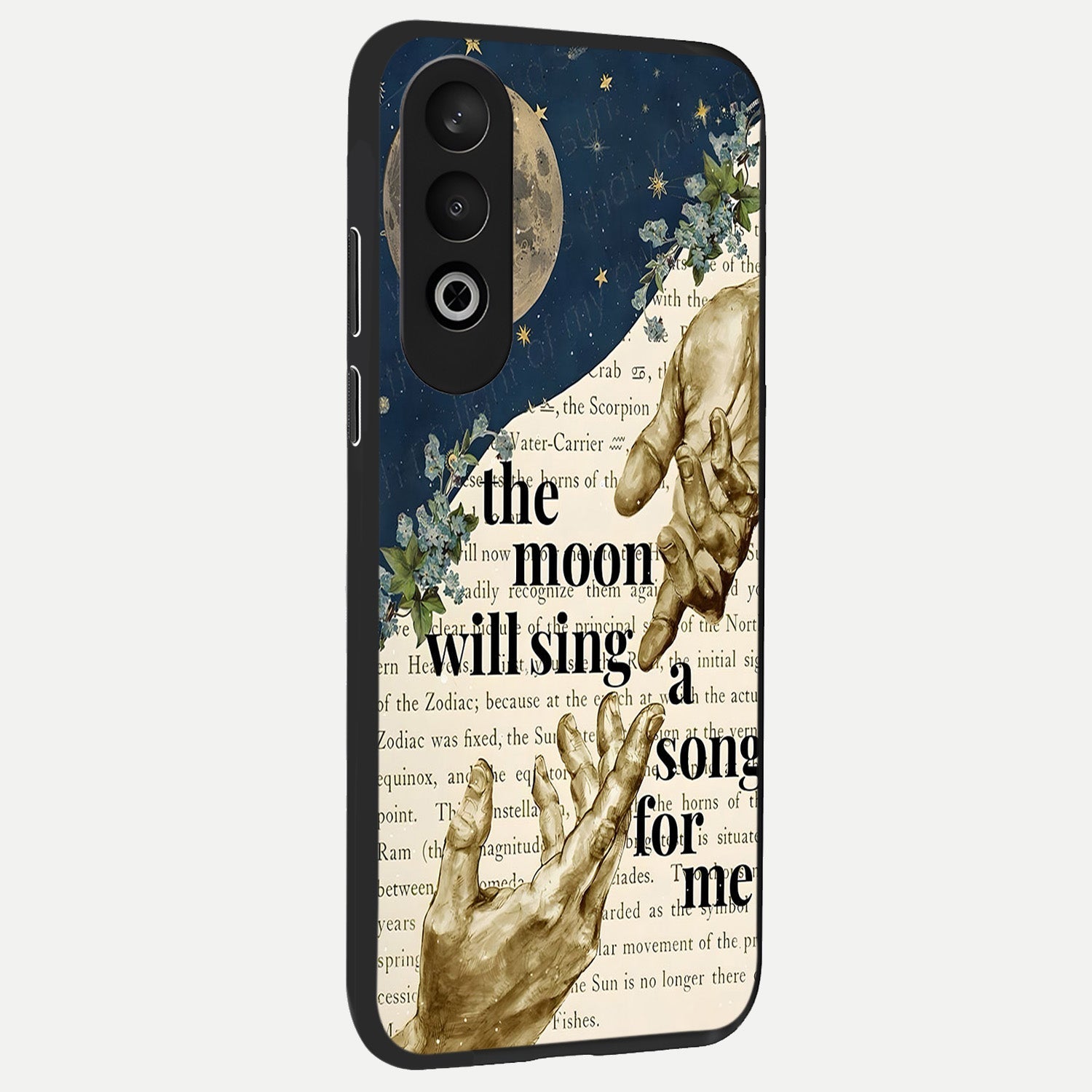  Aesthetic Divine back cover For Oneplus Nord CE4 slim fit glass case with vibrant aesthetic design