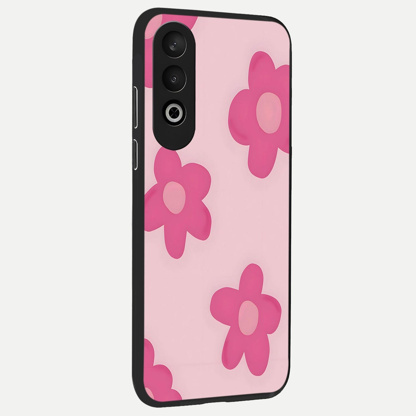  Candy Bloom Dreams back cover For Oneplus Nord CE4 slim fit glass case with vibrant aesthetic design