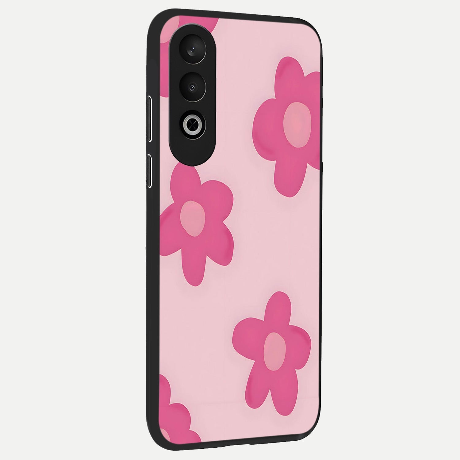  Candy Bloom Dreams back cover For Oneplus Nord CE4 slim fit glass case with vibrant aesthetic design