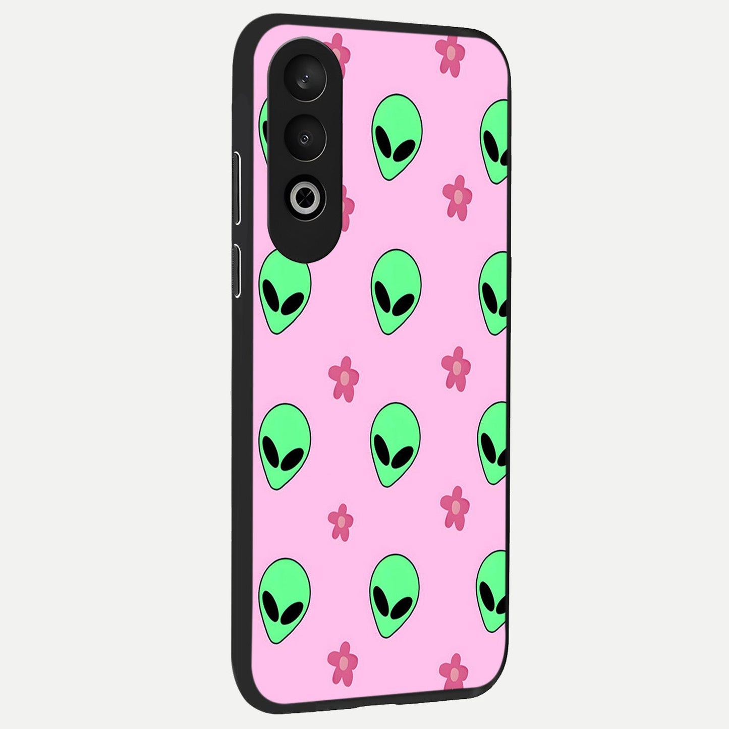  Cosmic Cute Crush back cover For Oneplus Nord CE4 slim fit glass case with vibrant aesthetic design