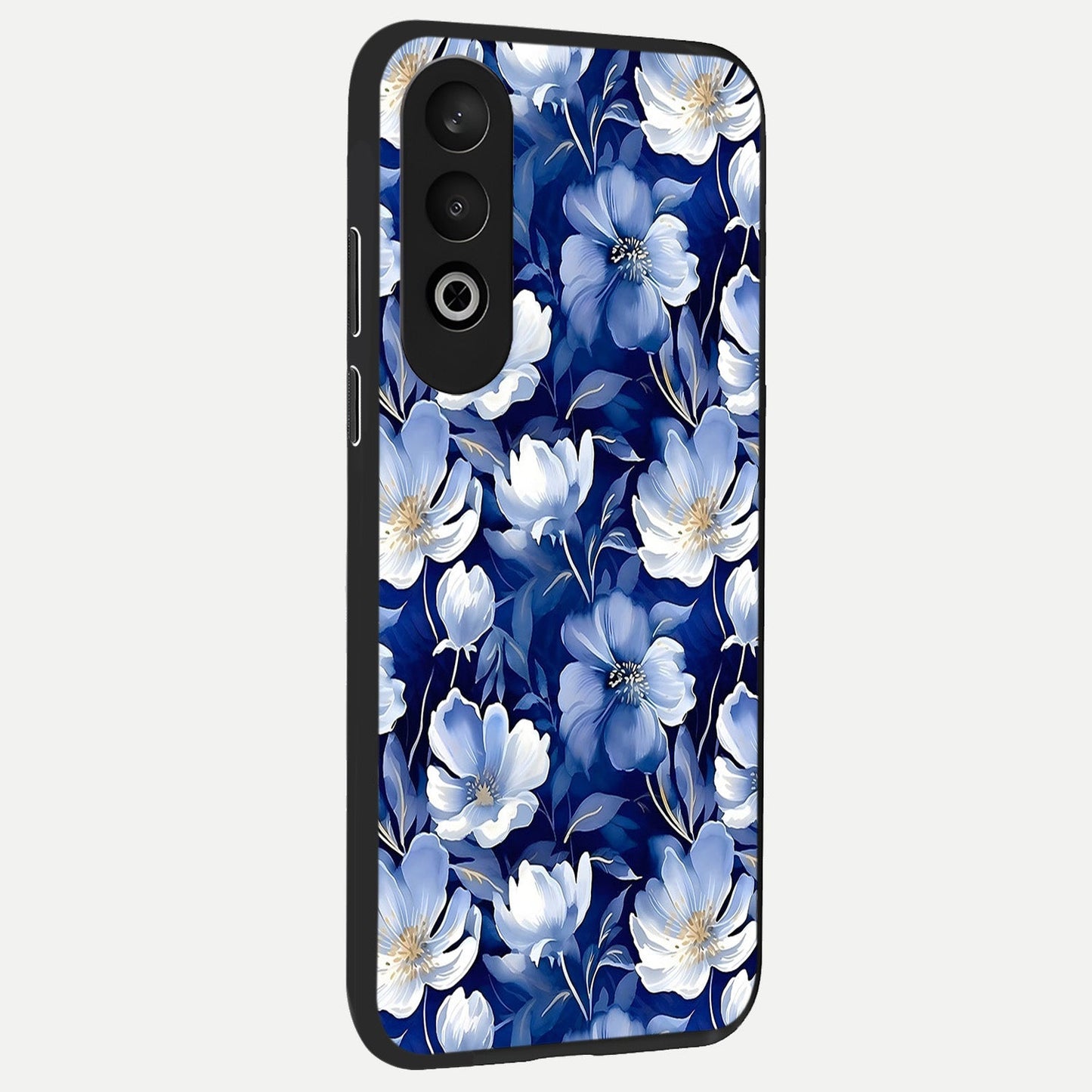  Cute Floral Patterns back cover For Oneplus Nord CE4 slim fit glass case with vibrant aesthetic design