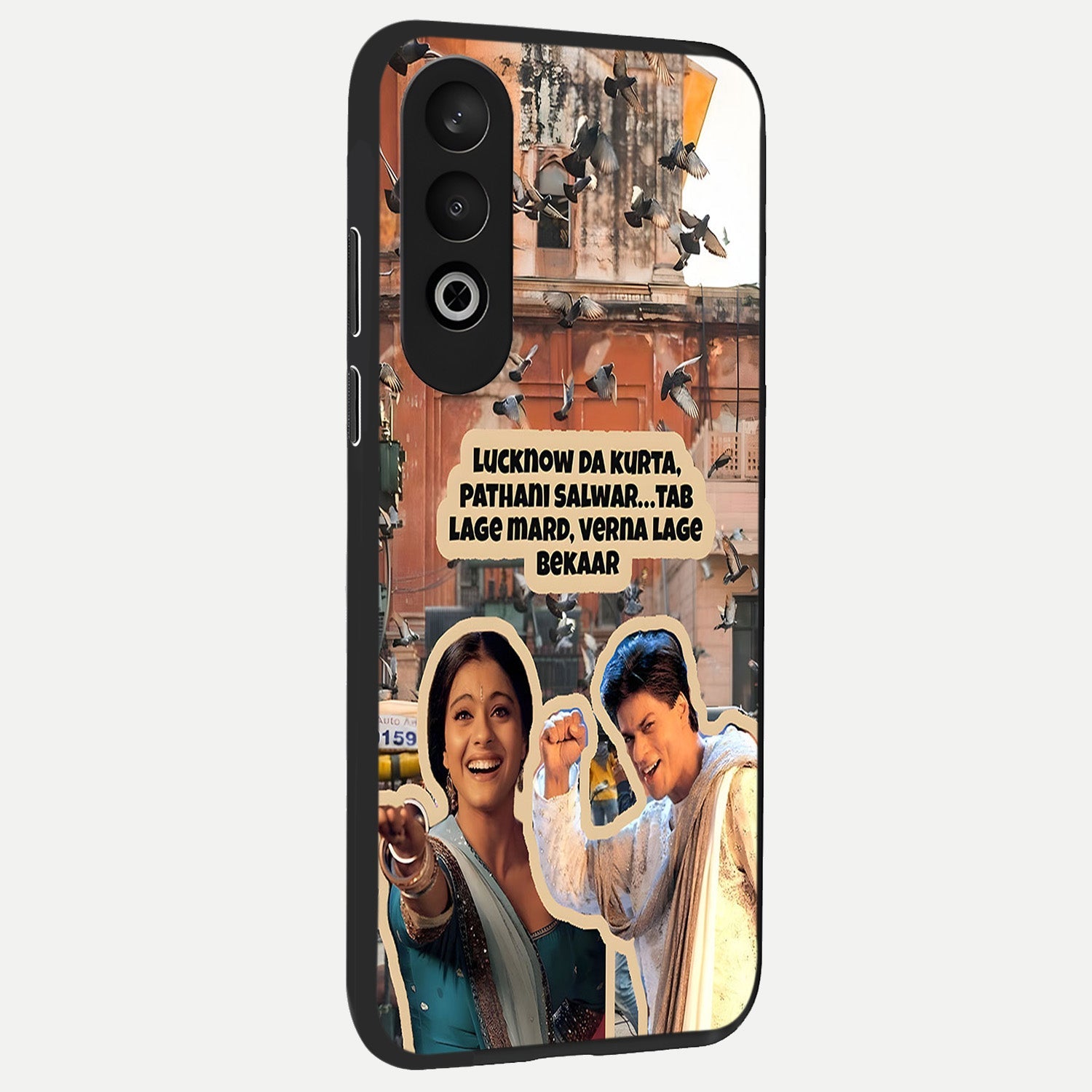  Desi Retro Vibes back cover For Oneplus Nord CE4 slim fit glass case with vibrant aesthetic design