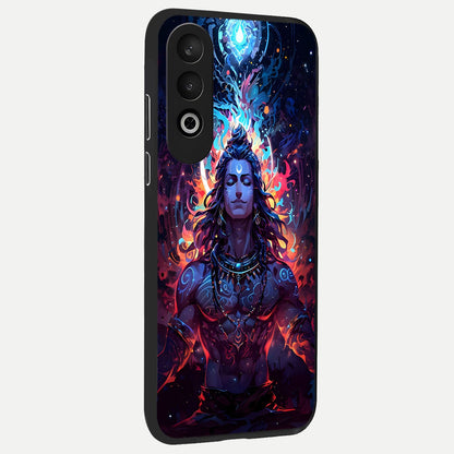  Divine Fire Shiv back cover For Oneplus Nord CE4 slim fit glass case with vibrant aesthetic design