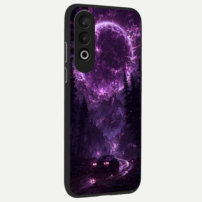  Eternal Cosmic Drive back cover For Oneplus Nord CE4 slim fit glass case with vibrant aesthetic design