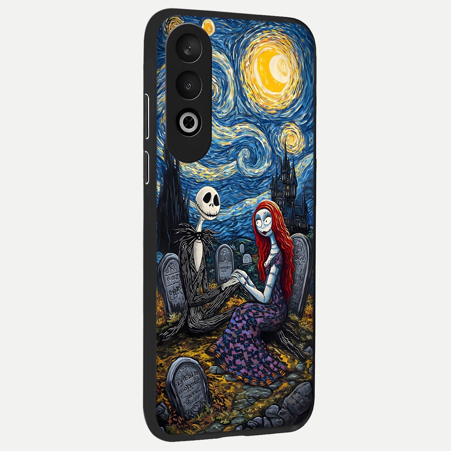  Eternal Night Love back cover For Oneplus Nord CE4 slim fit glass case with vibrant aesthetic design