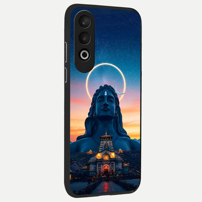  Eternal Shiva Aura back cover For Oneplus Nord CE4 slim fit glass case with vibrant aesthetic design