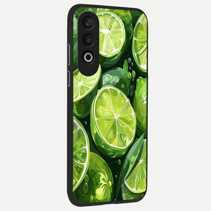  Green Kawasaki back cover For Oneplus Nord CE4 slim fit glass case with vibrant aesthetic design