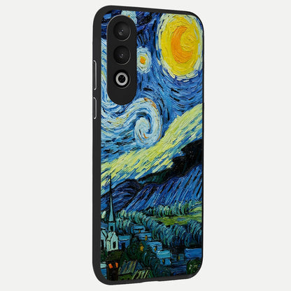  Inspired Van Gogh Art back cover For Oneplus Nord CE4 slim fit glass case with vibrant aesthetic design